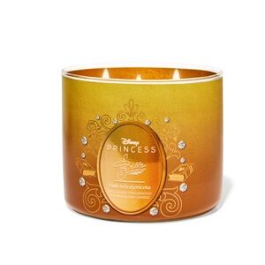 Disney Princess Belle Limited Edition 3 Wick Candle.